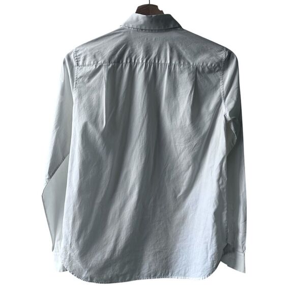 Uniqlo White Button-Down Shirt size Small Classic Wardrobe Essential minimalist - Picture 2 of 3